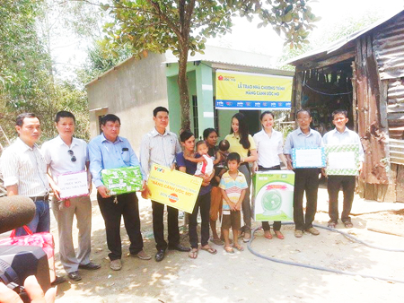 House handover under charity program by VTV 8 and Expo