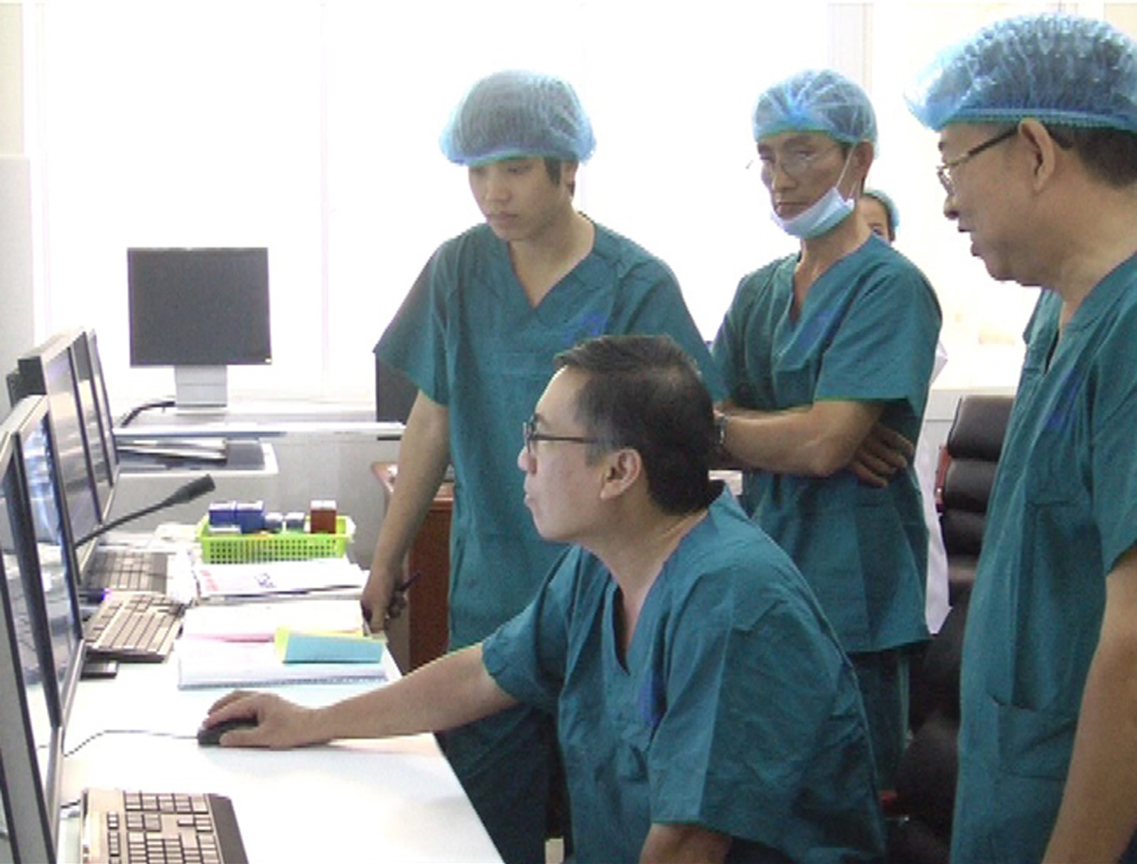 Satellite hospital project, second stage developed