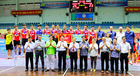 Sanna Khanh Hoa wins championship at National Volleyball Championship for Young Teams 2016