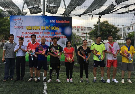 Khanh Hoa Newspaper football open tournament