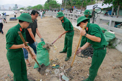 Responding to Community Coastal Clean-up Campaign