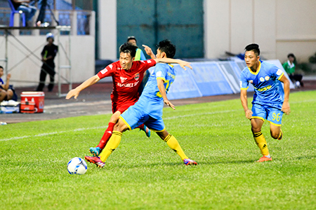 Sanna KH - BVN shares points with Becamex Binh Duong.