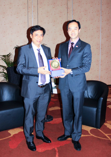 Bilateral meeting with State Secretary, Singapore Ministry Trade & Industry