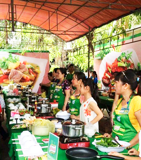 Delicious meal, healthy children