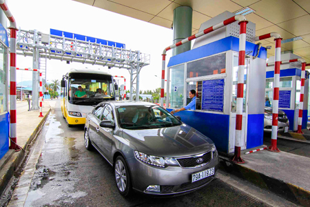 Cam Thinh Toll Collection Station applies advanced technology