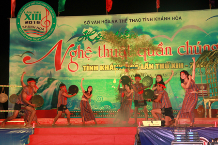 Diverse cultural elements of Khanh Hoa's Public Art Festival 2016