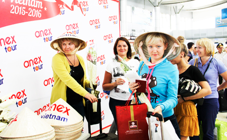 International tourists come to Nha Trang.