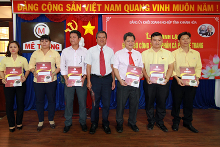 First private business in Khanh Hoa establishes Communist Party committee