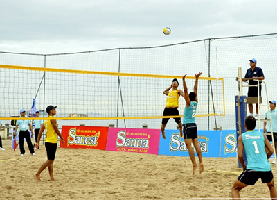 Khanh Hoa's Beach Volleyball Tournament 2016 ends
