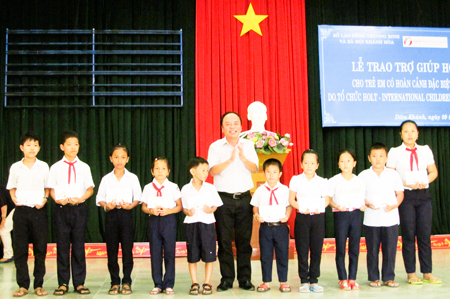 55 tuition grants donated to needy children