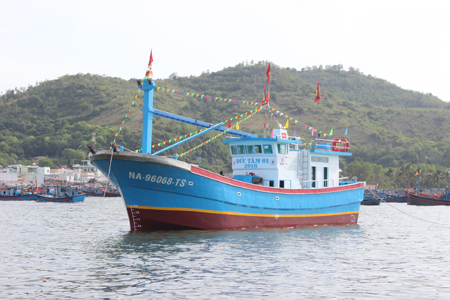 One more composite fishing boat launched