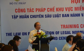 Conference on Law on Promulgation of Legal Normative Documents for Legal Services