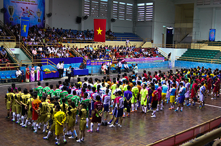 Traditional football tournament of Khanh Viet Corporation kicks off