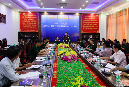 Whole-army television festival held in Nha Trang