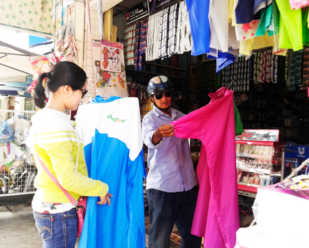 Products for rainy season sell well