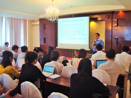 Online document transfer training