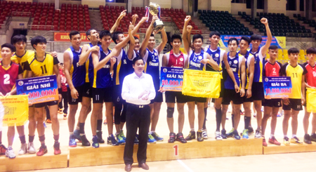 Sanest Khanh Hoa wins National Junior Volleyball Club Tournament 2016