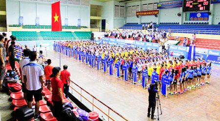 2016 National Junior Volleyball Tournament held in Khanh Hoa