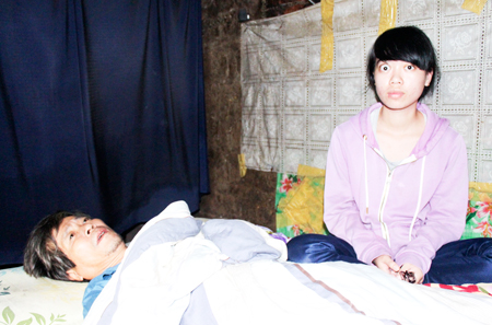 A family at the end of resources due to serious illness