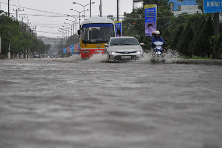 Flood in 2-4 Street, Nha Trang