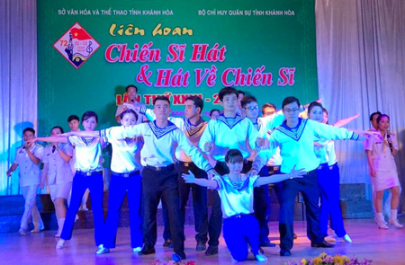 Khanh Hoa's 26th musical festival for soldiers comes to close
