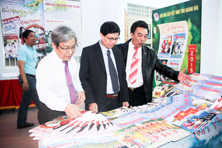 Spring Newspaper Festival, one of well-organized activities of Khanh Hoa Journalists’ Association.