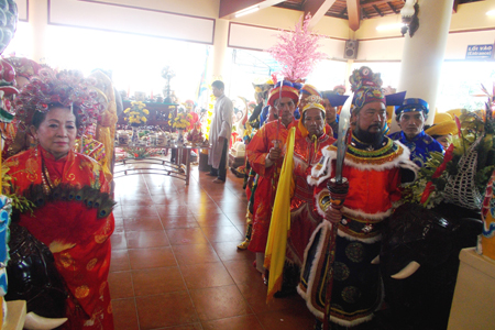 Commemorating Thien Y A Na Holy Mother.