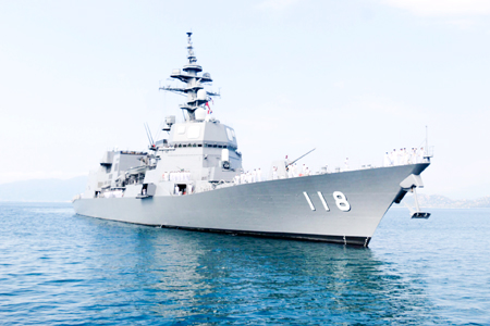 Japanese naval visits International Cam Ranh Port