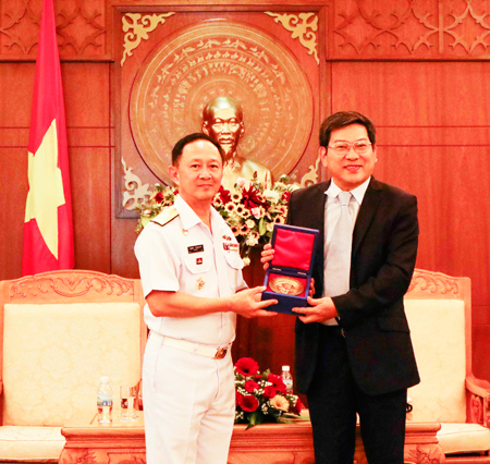 Thailand Navy visits Khanh Hoa