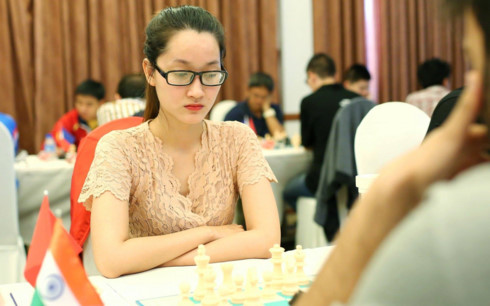Vietnamese player tops women's event at Asian Individual Championship (Men and Women) 2017