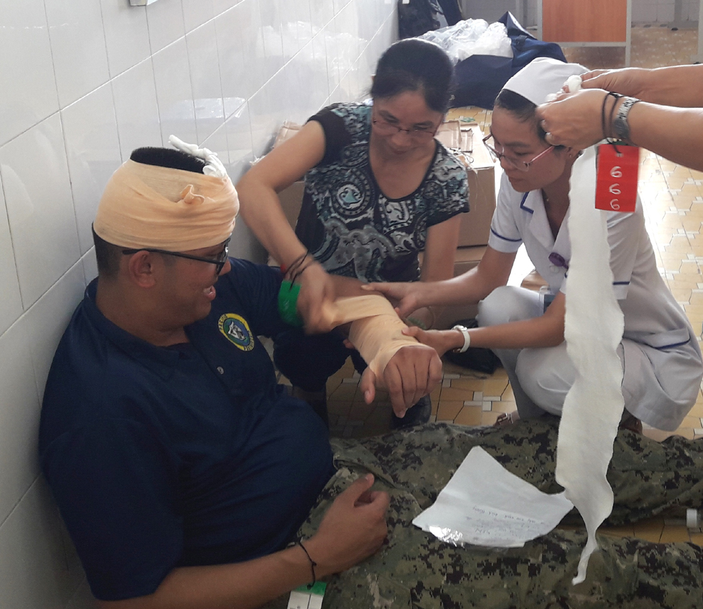 Pacific Partnership 2017 opens first aid workshop