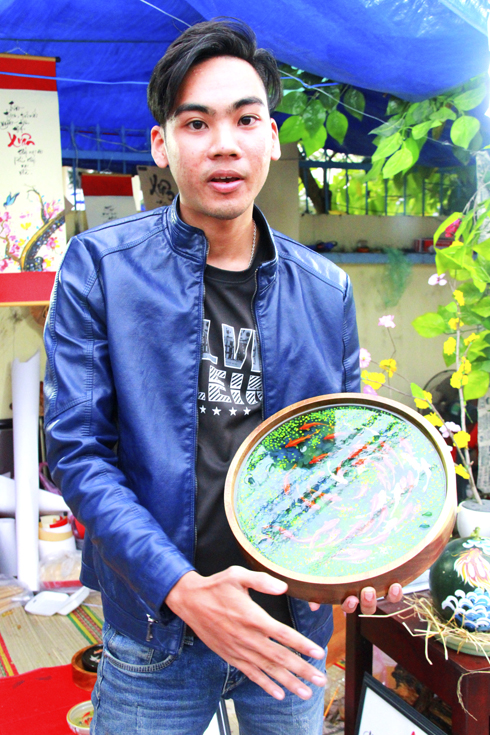 3D fish paintings in Nha Trang