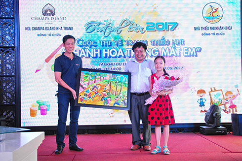 Drawing contest for children during Sea Festival 2017