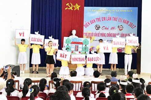 Children's voice heard and taken into consideration