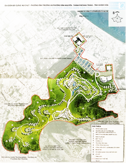 Urban area and landscape forest project