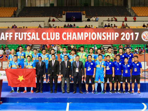 Vietnam's representative loses in final game of AFF Futsal Club Championship 2017
