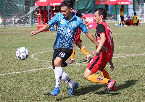 Teams competing at qualifying round in Nha Trang.