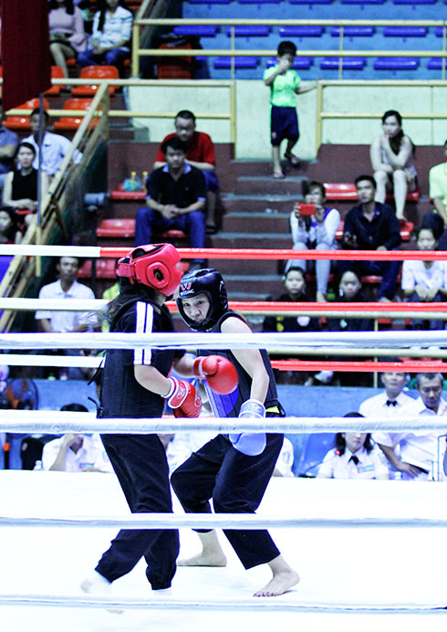 Success of traditional martial art competition within Khanh Hoa's Physical Training and Sports Festival
