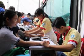 Blood Donation Day in Dien Khanh District