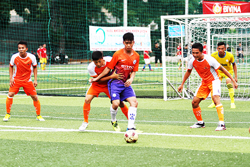 Players playing BIVINA Cup