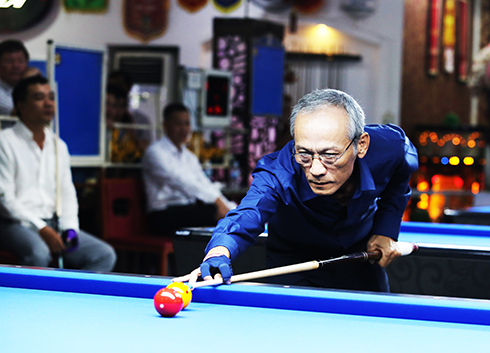 Khanh Hoa three-cushion billiards open tournament: suitable playground for movement players