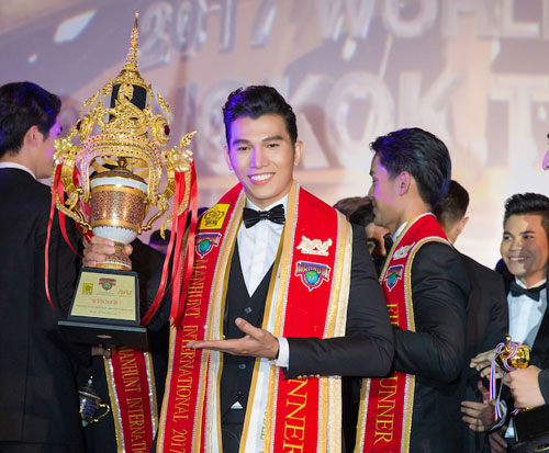 Vietnamese candidate wins Manhunt International 2017