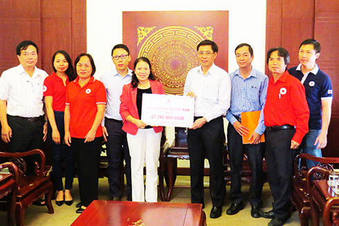 VND27.7b typhoon relief raised from international organizations