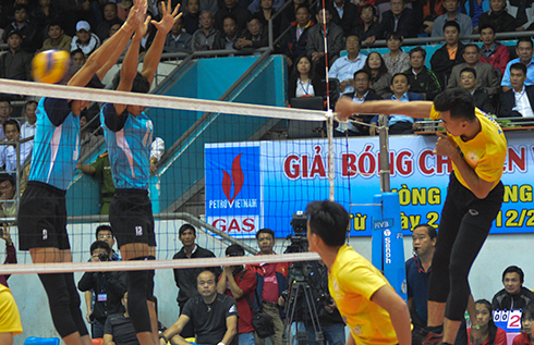 Sanest Khanh Hoa edges out The Cong in final of National Volleyball Championship 2017