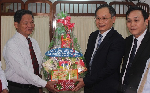 Christmas greetings to Khanh Hoa Protestant Church Representative Board