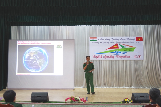 English Speaking Competition themed Environment and Development