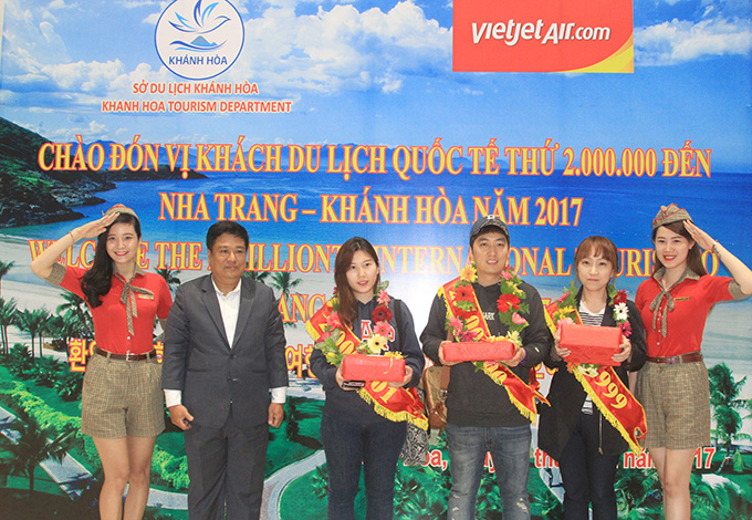 Nha Trang – Khanh Hoa welcomes 2 millionth international visitor in 2017