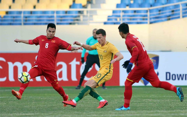 Vietnam currently occupying Group D's second place of AFC U-23 Championship
