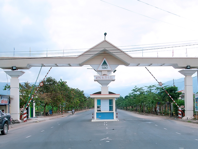 Security camera system installed in Suoi Dau Industrial Zone