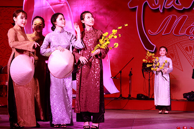 Diverse performances at arts program on Lunar New Year's Eve 2018